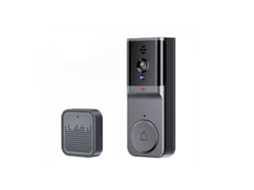 Visiophone com Conexão Wi Fi e Campainha Xring, Ip65, Detecção de Movimento, Modo Noturno, Preto. Brilvibera_ptg