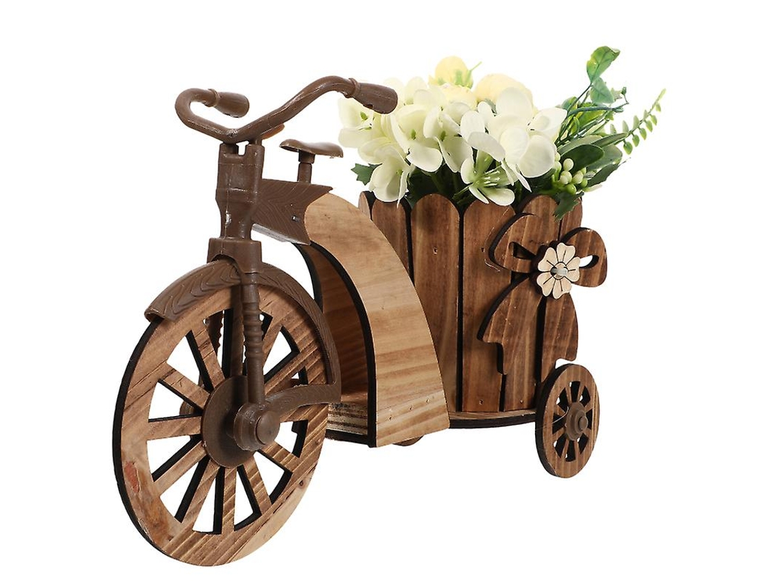 1 Unidade De Bonsai De Bicicleta De Flores Simuladas Allinless