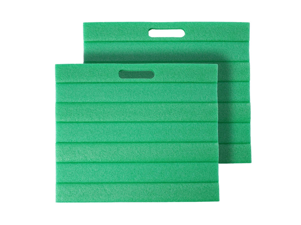 RELAXDAYS, Almofadas de Joelho para Jardim, Conjunto de 2, em Pe, Acolchoadas para Jardinagem, Verde