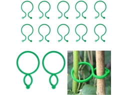 Gavetas De Suporte Para Plantas Jardim, 50 Peças Clip Tomate Reutilizável Plástico
