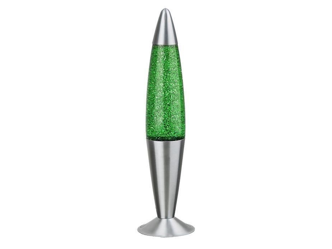 Velas Rabalux Glitter • Velas Decorativas e Infantis • Cor Verde • Prata • Material Metal • Ref 4113