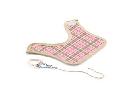 Conjunto de Acessórios para Cavalo  Coberta e Rédeas Rosas e Castanhas