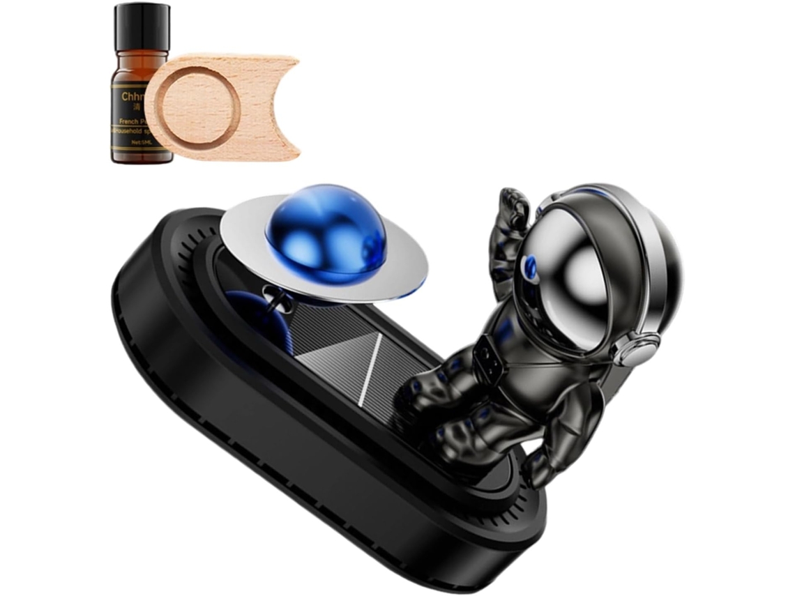 Aromatizador De Ar Movido A Energia Solar, Difusor De Óleos Essenciais, Dispensador De Fragrâncias Para Carro
