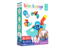 Brinquedo De Construção Barco Caixa De Blocos De Espuma Magnética 10 Peças Brinquedo Para Banho Blockaroo
