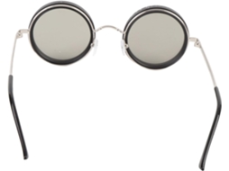 Óculos De Sol Redondos Ajustáveis, Óculos De Praia Masculinos Estilosos Com Lentes Nd, Duráveis, Par Gokoco