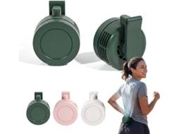 Mini Ventilador de Encaixe Mini Ventilador Usb Mini Ventilador Silencioso Verde MISSCA
