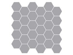 Vidaxl Azulejo Hexagonal 20 Unid. Cinzento 30 X 30 Cm