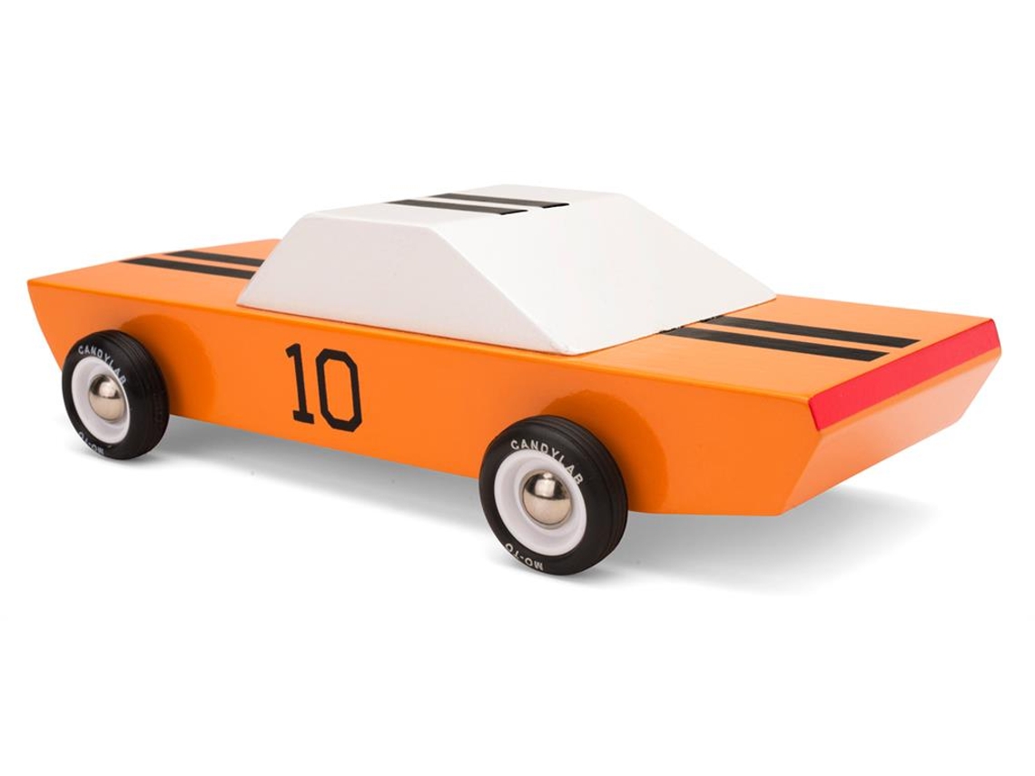 Carrinho De Brinquedo De Madeira Candylab Gt10 Design De Muscle Car Americano