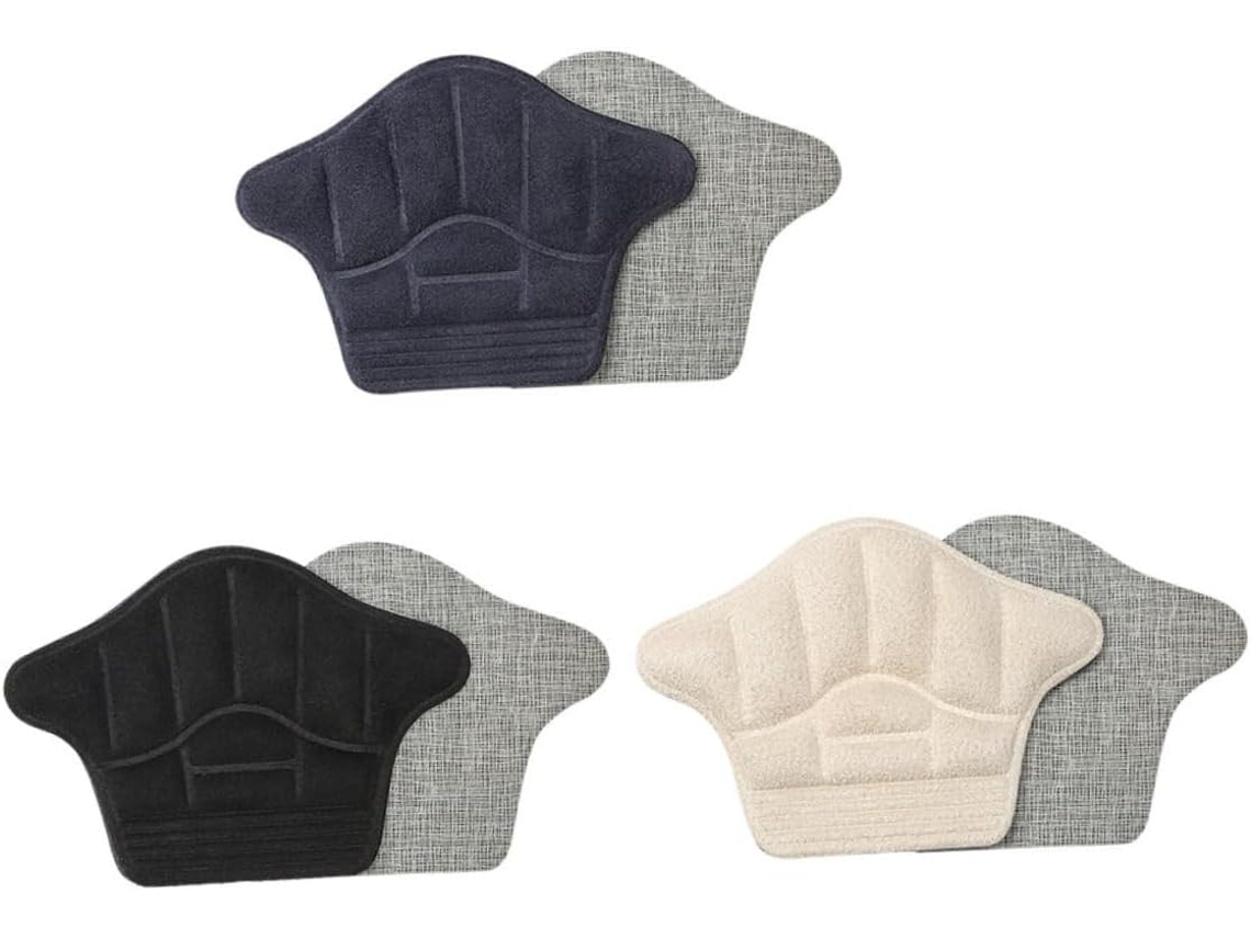 Protetor De Calcanhar Antiabrasão Para Calçados Esportivos, 3 Pares