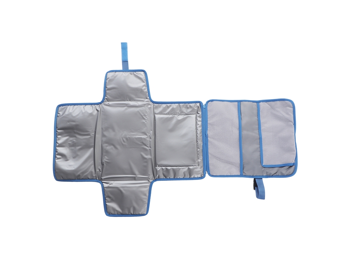 Colchoneta Para Cambiar Pañales Portátil Plegable Impermeable Para Viajes Bebé