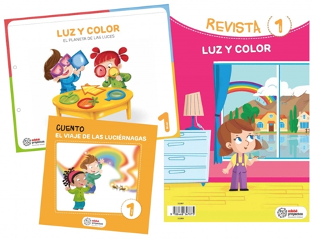 Livro Luz Y Color. El Planeta De Las Luces de Obra Colectiva Edebé (Espanhol)