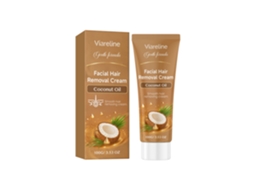 Creme Depilatório Facial Óleo de Côco Viareline