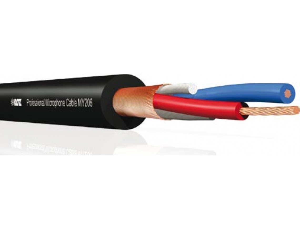 Cabo Microfone My206 KLOTZ (metro)