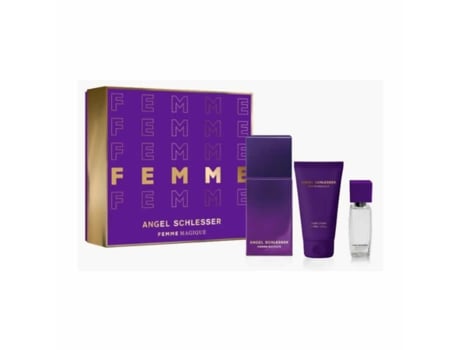 ESTUCHE FEMME MAGIQUE   EAU DE TOILETTE   100 ML VAPORIZADOR + 15 ML VAPORIZADOR + BODY LOTION   75 ML