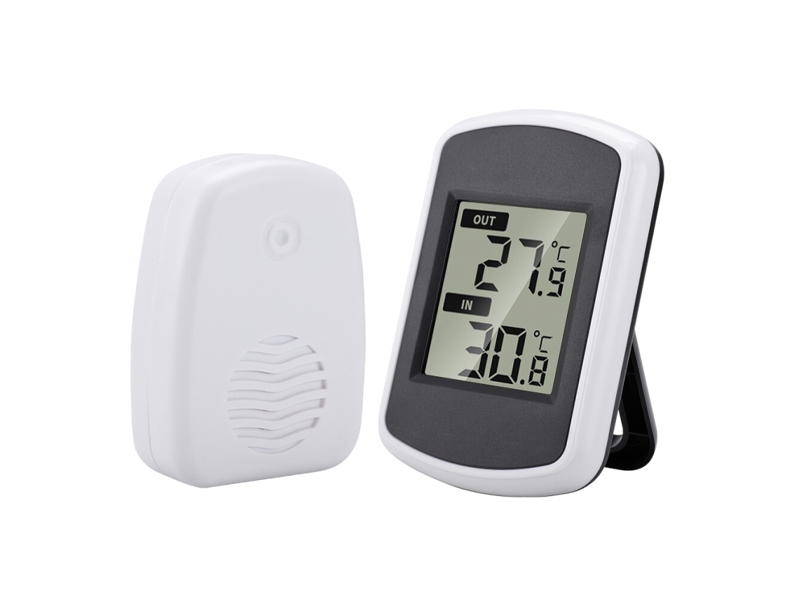 Termômetro Digital Sem Fio, Monitor De Temperatura Interna/externa, Sensor Remoto, Para Casa E Ambientes Externos