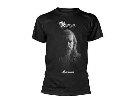 T-shirt BURZUM Seidmannen (Algodão-Preto-S)