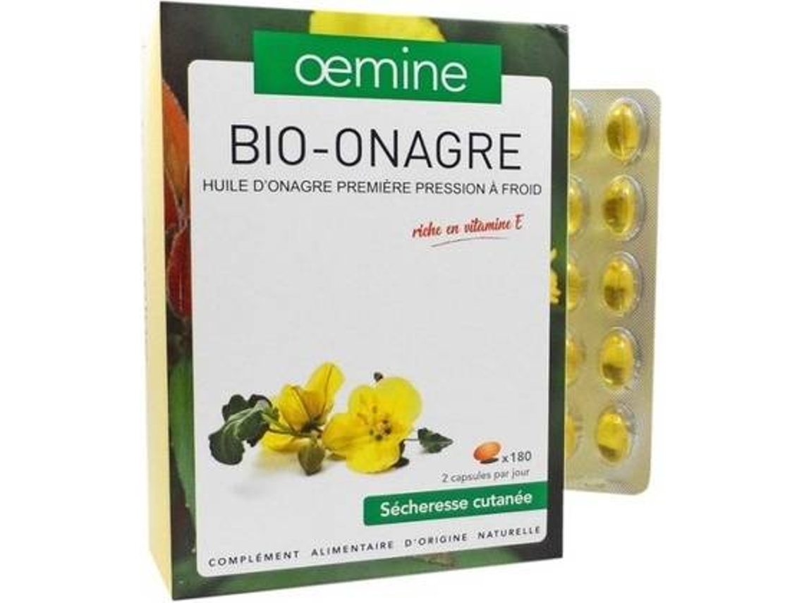 Suplemento Alimentar OEMINE Prímula Orgânico (180 cápsulas)