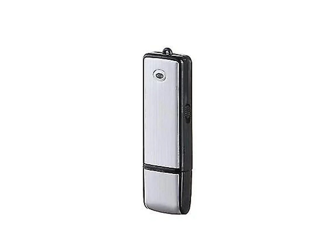 Mini Gravador De Voz Spy Usb Memory Stick De 4 Gb Em Um Audio Digital Pocket Dictaphone Compatível Com Mac / Windows Yizhood (preto)