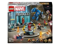 LEGO Marvel: Laboratório do Iron Man: Salão das Armaduras - 76315