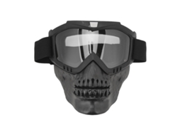 Óculos de proteção Skeleton 836 transparentes para esportes ao ar livre, motociclismo e ciclismo.