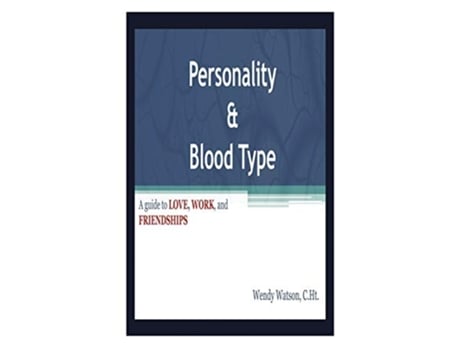 Livro Personality Blood Type de Wendy Watson (Inglês)