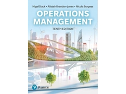 Livro Operations Management de Nigel Slack, Alistair Brandon-Jones et al. (Inglês)