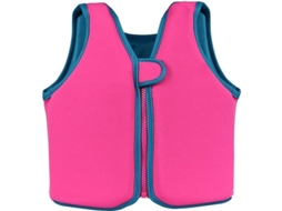 Chaleco Salvavidas Para Niños Linjou, Chaleco De Natación Para Niños, Aprendizaje De Natación, Cor Rosa