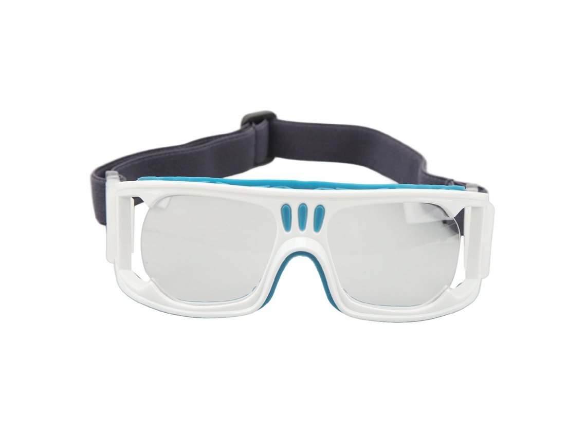 Óculos de Desporto à Prova de Impactos, Antifog, com Banda Ajustável para Basquetebol, Corrida e Ciclismo, Azul | S/MARCA