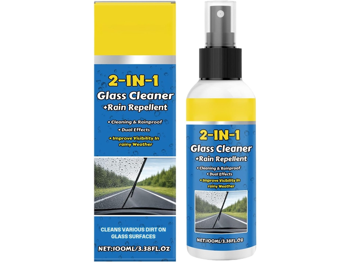 Limpador de para-brisa 100ml Spray hidrofóbico para limpeza de para-brisa