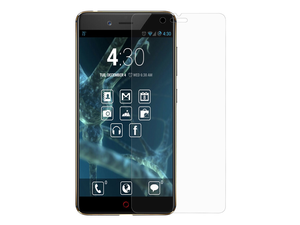 Filme de vidro temperado para ZTE Z17 Mini, proteção 9H, transparente