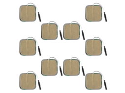 Lurelia Eletrodos Autoadesivos Tens 10 Unidades 5x5 Cm 1,97 X 1,97 Polegadas