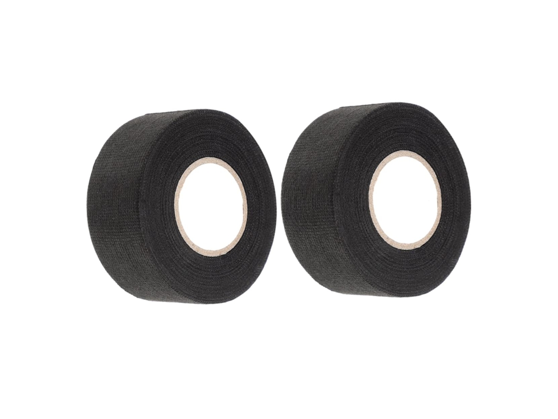 Luxshiny 2 Rolos De Fita Isolante Preta, Retardante De Chamas E Resistente A Altas Temperaturas, Para Revestimento De