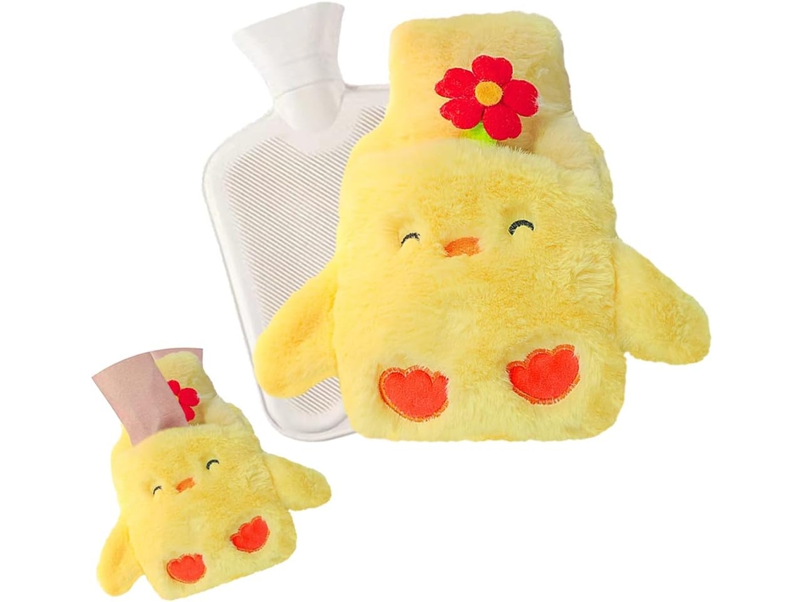 Bolsa De Água Quente De Pelúcia Macia, Bolsa De Água Quente Fofa De Desenho Animado, Quente AQUAFORGE
