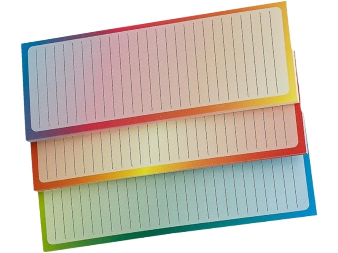Bloco De Notas Magnético De Lista De Cursos De Pads Com Prática Para Refrigerador E Tabelas Design Moderno E