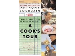 Livro Cooks Tour de Anthony Bourdain (Inglês - Capa Dura)