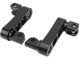 Kit de Juntas Esféricas Metálicas Superiores e Inferiores, Fácil Instalação, 2 Conjuntos de Metal para Rodas Grandes. SFUSHOS