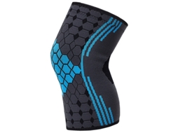 Conjunto de 2 Joelheiras AQUAFORGE, proteção anti impacto, resistentes ao desgaste, respiráveis, para ciclismo, esqui e patinação