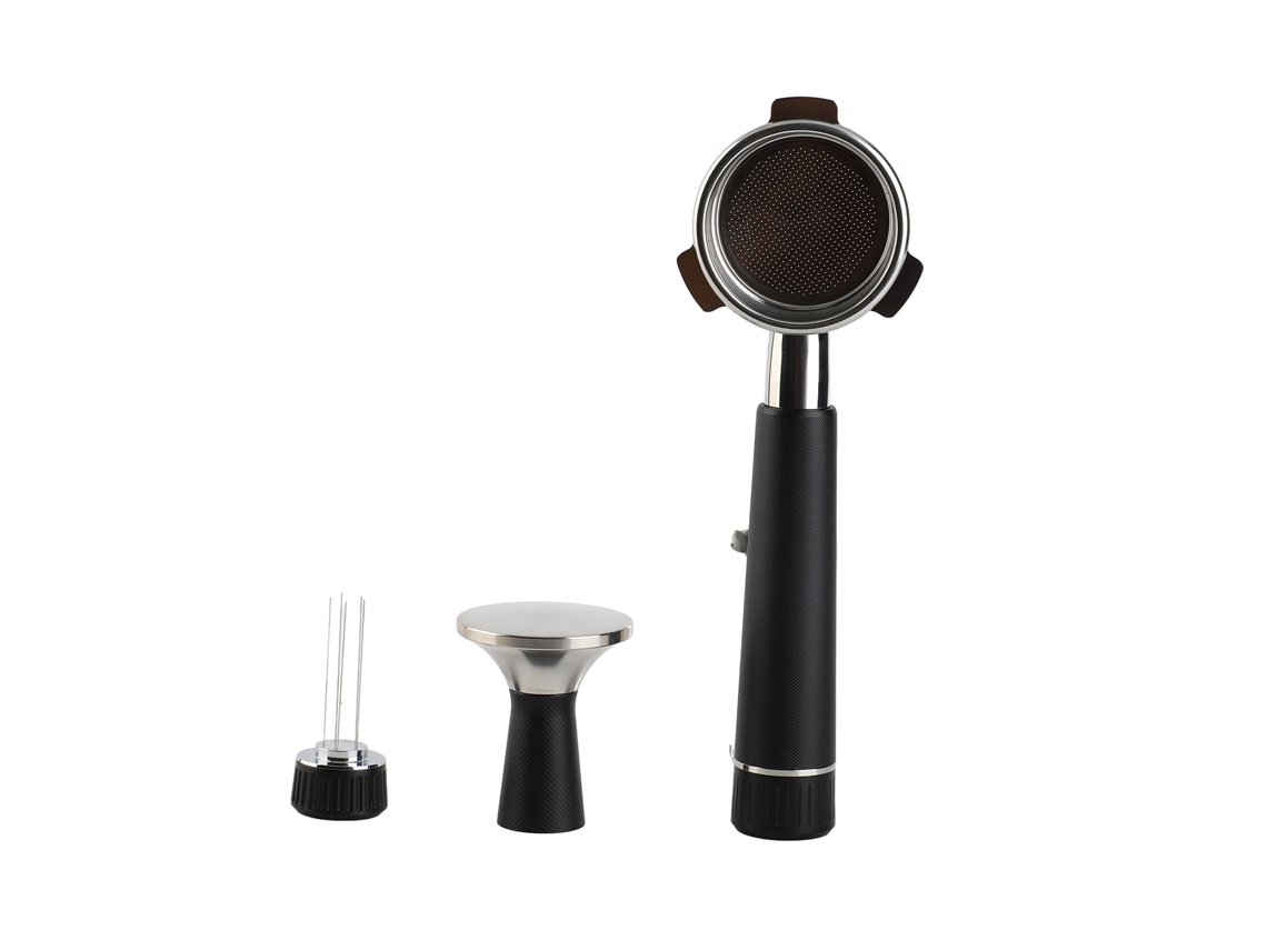 Primerox compactador de Café 2 em 1 53mm com Distribuidor Magnético Aço Inoxidável para Espresso Breville 54mm