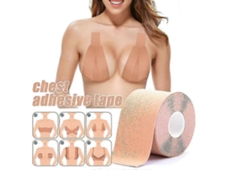 Fita Adesiva para Seios, Fita Adesiva Invisível para Levantar Seios Grandes, Fita Adesiva para Seios À Prova D'água E Resistente ao Suor, Hipoale