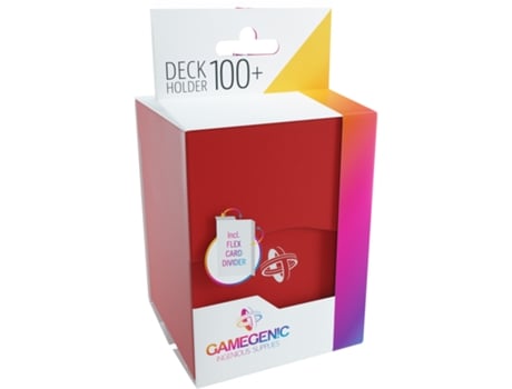 Gamegenic Box Deck Cards Deck Holder 100 Units Board Game Transparente