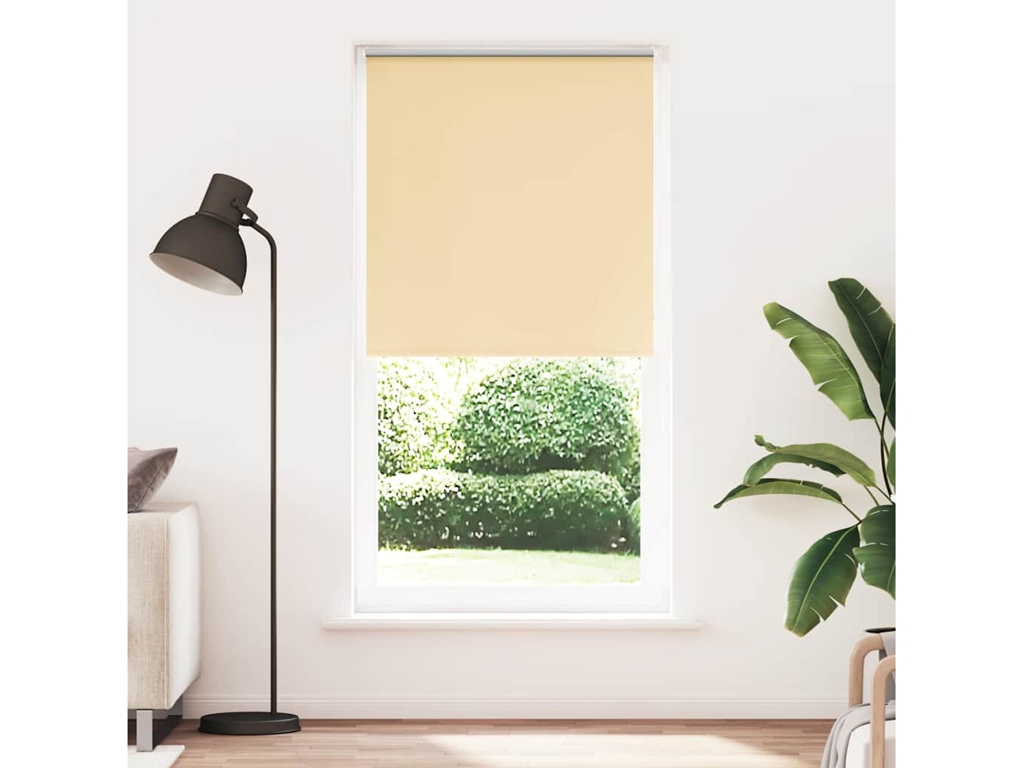 Vidaxl Persiana De Enrolar 90x230 Cm Largura Tecido 85,7 Cm Poliéster
