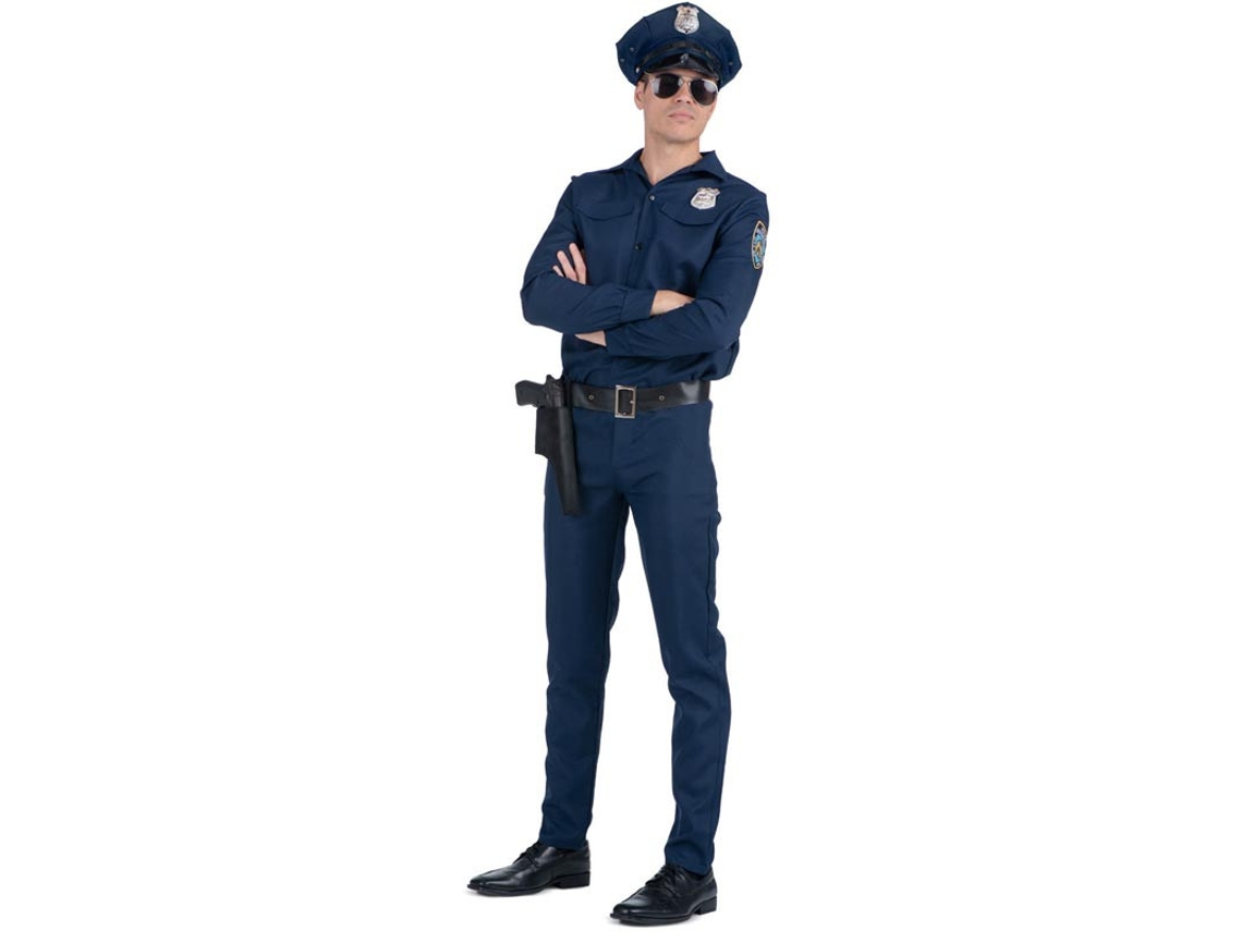 Fantasia - Polícia De Luxo - Preto - Adulto - Xxxl