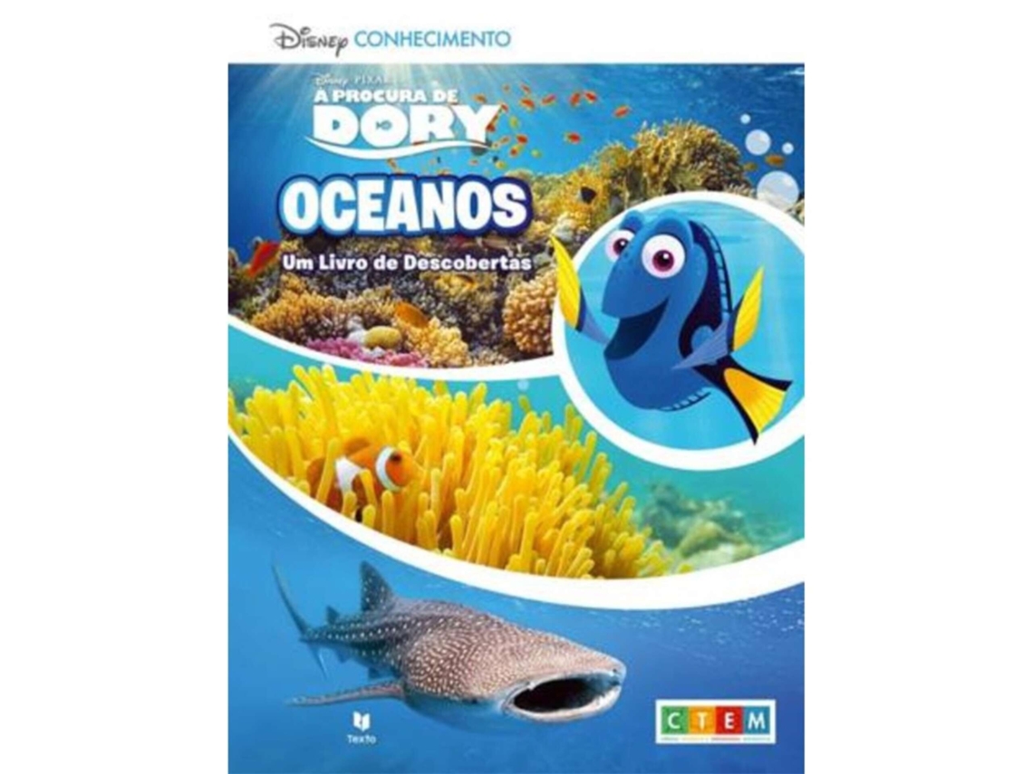 Livro À Procura de Dory Oceanos de Disney (Português)