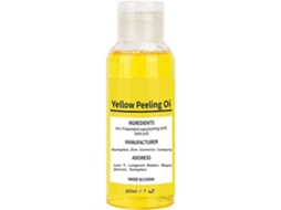 Óleo esfoliante amarelo extra forte - Marca - Modelo - Ácido hialurônico - Vitamina C S/MARCA