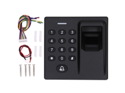 Tranca de Porta com Impressão Digital Sem Chave Controle de Acesso Abs Usb Programável para Escritório Casa 12v Cc