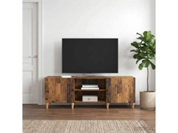 Vidaxl Gabinete Para Tv 150 X 31 X 50 Cm Madeira Antiga