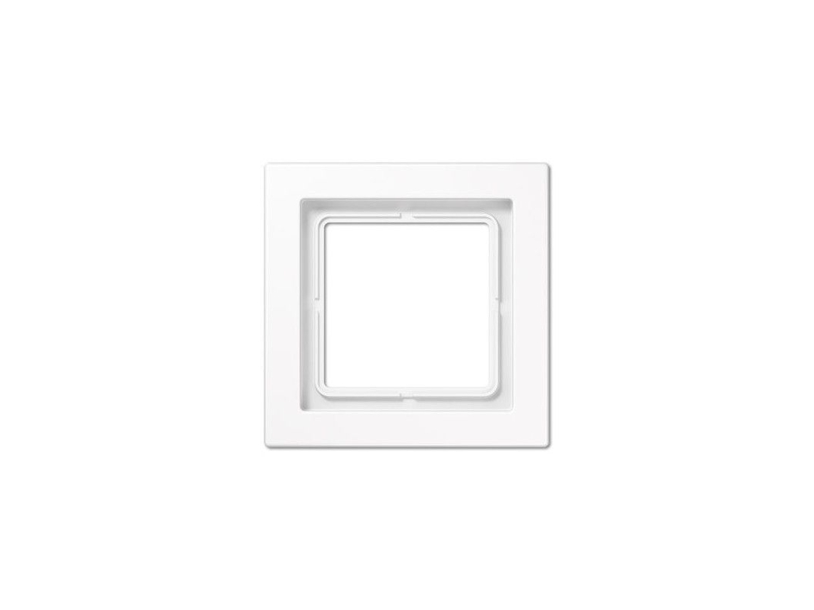 Moldura 1 Elemento Branco Ls Design Jung Lsd 981 Ww (11mm)