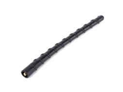 Antena Espiral Universal Para Rádio Fm Am De 18 Cm E 7,1 Pol., Preta, Compatível Com Kia Rio 2 Aquaforge