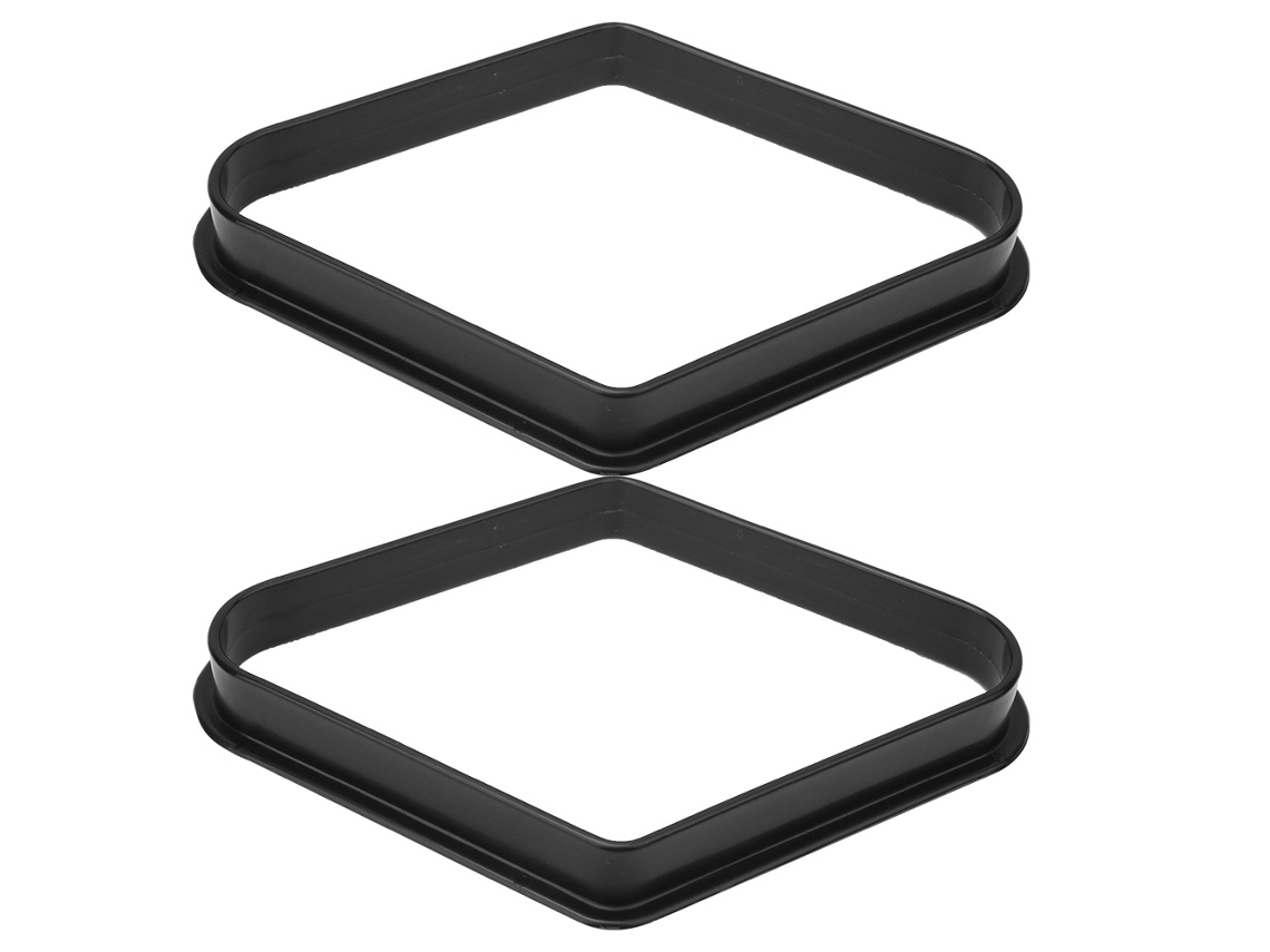 Omni-20262 Peças De Moldura Triangular De Plástico Profissional Para Bilhar 9 Bolas Snooker Acessórios De Suprimentos