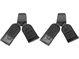 Conjunto De 2 Ganchos Para Levantamento Peso Com Faixas Pulso Acolchoadas E Envolventes Tiras Metal Duráveis, Adequados